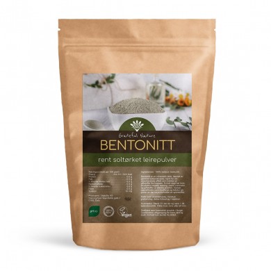 Bentonittleire - Clay - Rensende helsebringende mineralleire - 250 g