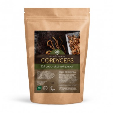 Cordyceps 10:1 konsentrert ekstrakt - Pulver - 200g