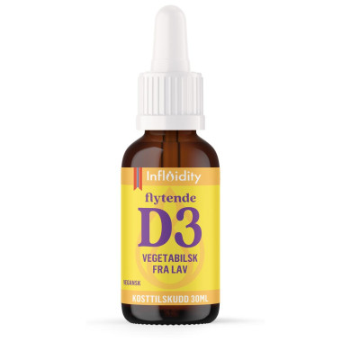 Flytende D3 vitamin - Vegansk - 30ml - 80ug