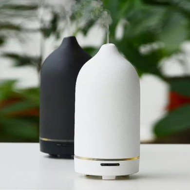 Keramisk ultralyd aromadiffuser - For Eteriske oljer og Forest in Drops Ekstrakt