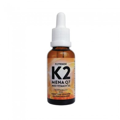 Flytende K2 med vitamin D3 - 30ml