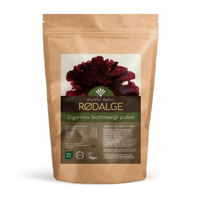 Rødalge - Gigartina Skottsbergii Red Marine Algae - Pulver - 200 g