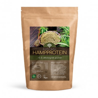 Hampproteinpulver - Hemp - Rå økologisk