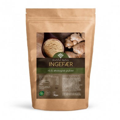 Ingefærpulver (ginger) - Økologisk - 250 g