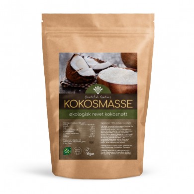 Kokosmasse - revet kokos - Økologisk - 250 gram