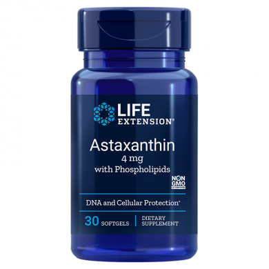 Life Extension Astaxanthin with Phospholipids -  30 kapsler
