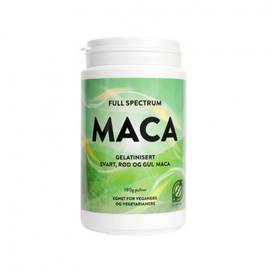 Full Spectrum Maca - gelatinisert pulver - 180g