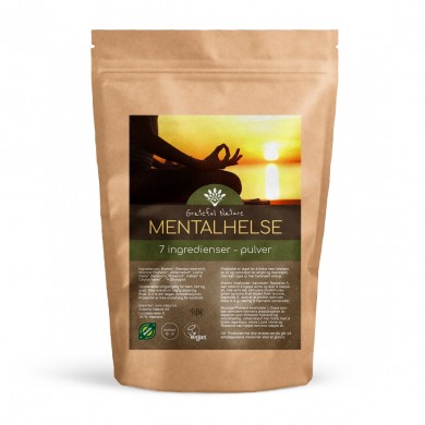 Mentalhelse Blend - 7 kraftige ingredienser - Pulver - 300g