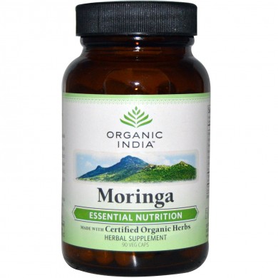 Moringa kapsler -  Ayurvedisk plante fra Organic India