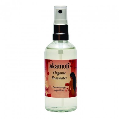 Akamuti Organic Rosewater - ansiktsvann  - 100 ml