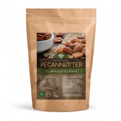 Pecannøtter - Økologisk - Rå - 500 g