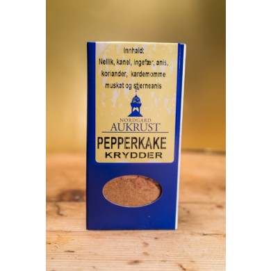 Aukrust Nordgard - Økologisk Pepperkakekrydder - 30 g