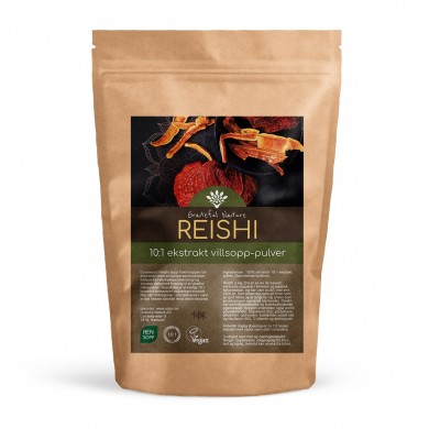 Reishi 10:1 konsentrert ekstrakt - Pulver - 200g