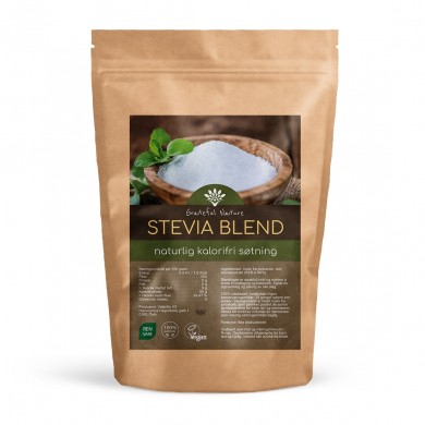 Stevia og oppskriftsbok - Naturlig søtning - økologisk - 250 g