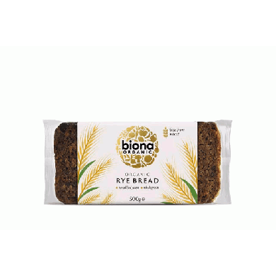 Økologisk rugbrød - Biona - 500 gram