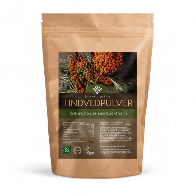 Tindvedpulver - Sea Buckthorn powder - Økologisk - 250 g
