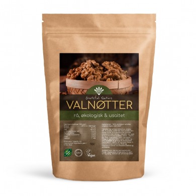 Valnøtter - Rå kjerner - Økologisk