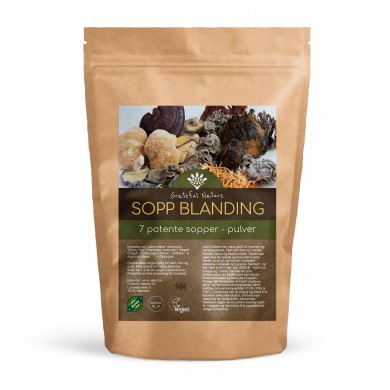 Sopp blend vanlig - 7 forskjellige sopper - 300g