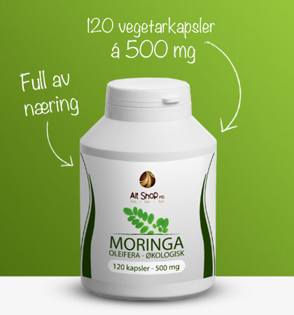 Moringa Oliefera Kapsler